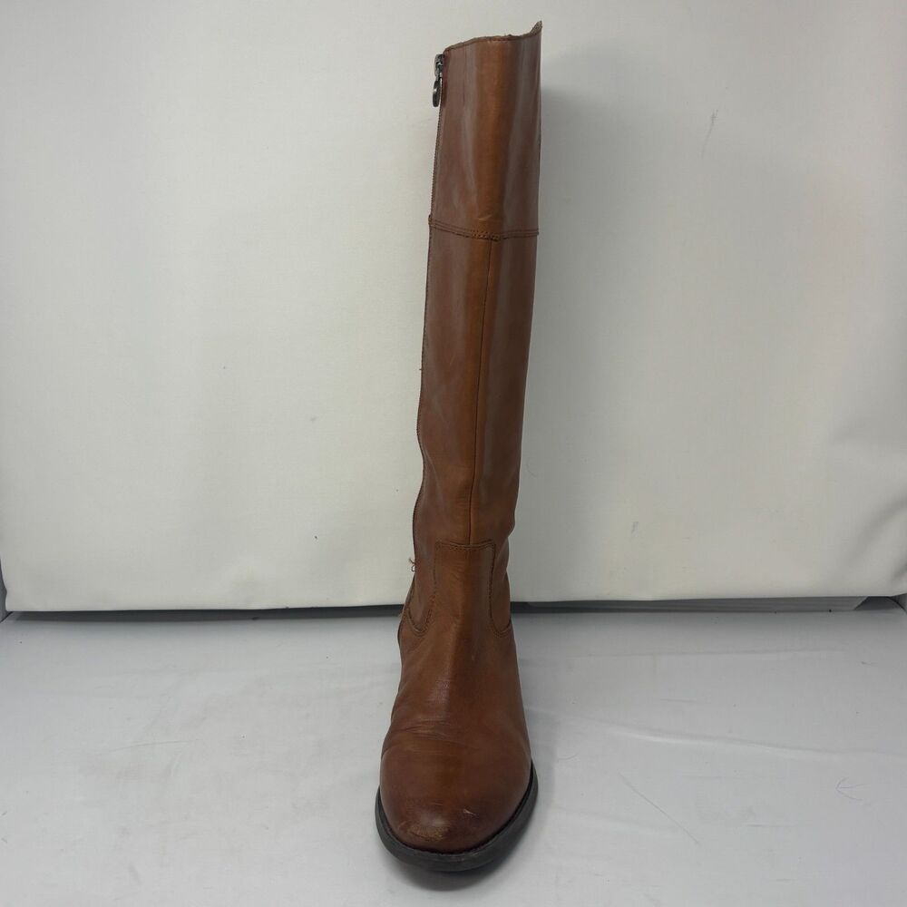 Vintage Etienne Aigner Women's Riding Boots E-Chip Brown Size 9M - Picture 12 of 16